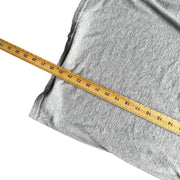 Y2K Chevolet Grey Baseball Graphic T-Shirt Size Small