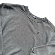 Men's Stone Grey Champion Crewneck Sweatshirt Size Medium