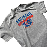 Volleyball Camp & Fun Day Grey Graphic T-Shirt Size Medium