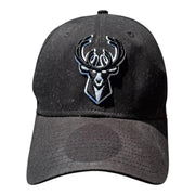 VTG NBA Milwaukee Bucks New Era Black Men's Snapback Baseball Cap