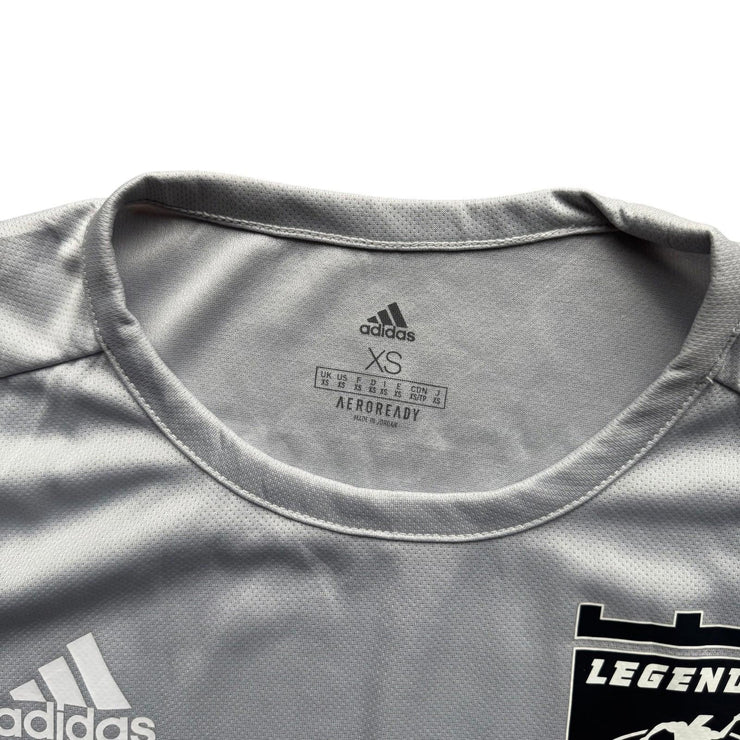 Adidas Aeroready Grey Legends FC Football Shirt Size Men&