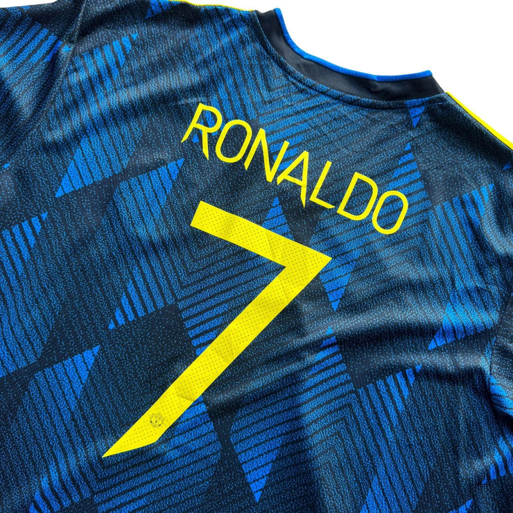 Manchester United Football Shirt 2021/22 3rd Shirt Adidas Size 3XL Ronaldo