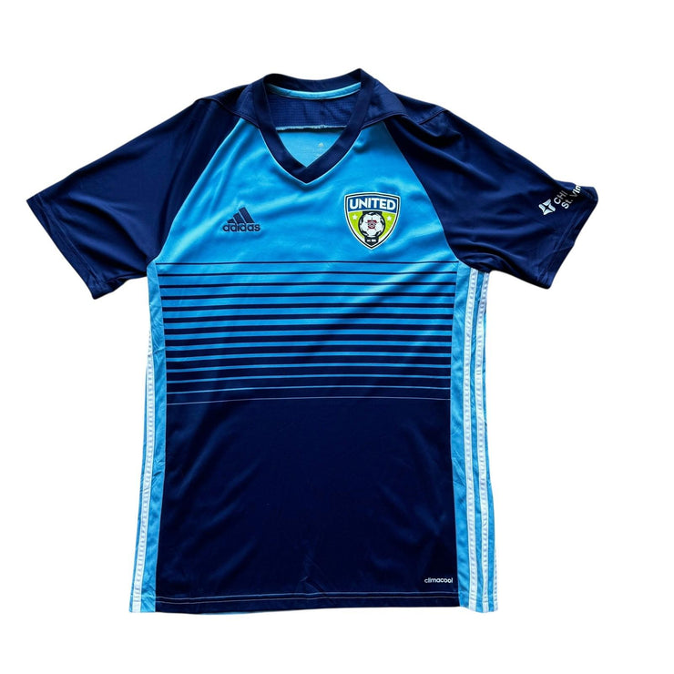 Adidas Climacool United Blue Football Shirt Men&