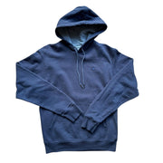 Men's Champion Navy Blue Logo Embroidered Hoodie Size Smal