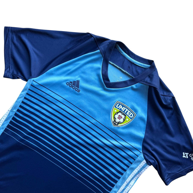 Adidas Climacool United Blue Football Shirt Men&