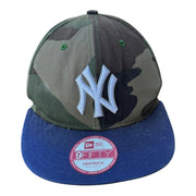 Vintage New Era New York Yankees Camo 9Fifty Snapback Small Medium