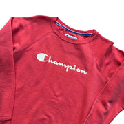 Orange Champion Crewneck Sweatshirt Size Men's Small