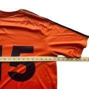 Men's Orange Adidas Blizzard Soccer Club Football Shirt Size Medium