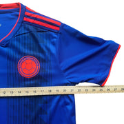 adidas 2018 World Cup Colombia Men's Away Football Shirt Jersey Size Large