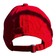 Ferrari World Abu Dhabi Men's Red Collectible Vintage Cap Adjustable Sizing