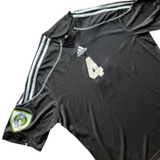 Spartan FC Men's Black Template Blank Football Shirt Number 4 Size Men's Large
