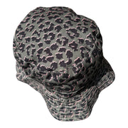 VTG Reversible Leopard Print Bucket Hat Summer Festival