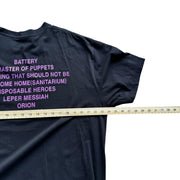 VTG Metallica Master of Puppets Single Stitch Black Graphic Tee Maxx Rock 2XL