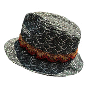 80s Vintage Italian Tyrolean Dolomiti Size 56 Made in Italy Woven Hat