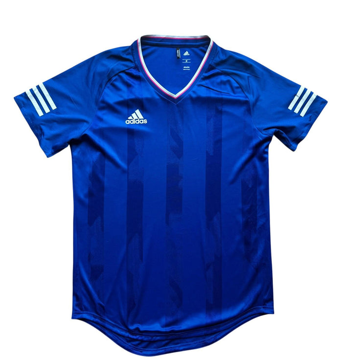 Adidas Climalite Blue Template Blank Football Shirt Size Men&