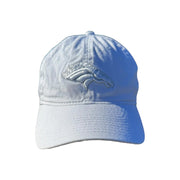 Vintage White Denver Broncos Adjustable NFL Baseball Cap