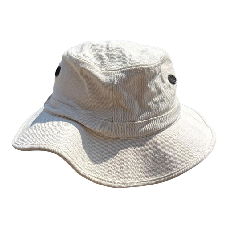 VTG Simon Charles Utility Cream Fishing Summer Bucket Hat One Size Fits Most