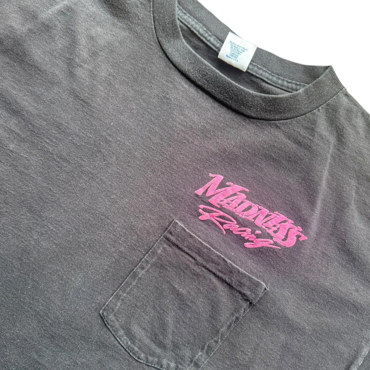 Vintage Madness Racing Top Fuel Hydro Boat Single Stitch Black T-Shirt Size 2XL