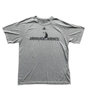 Minnesota United FC Adidas Grey Athletic T-Shirt Size Men's Medium