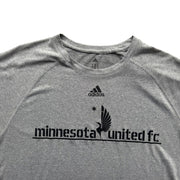 Minnesota United FC Adidas Grey Athletic T-Shirt Size Men's Medium