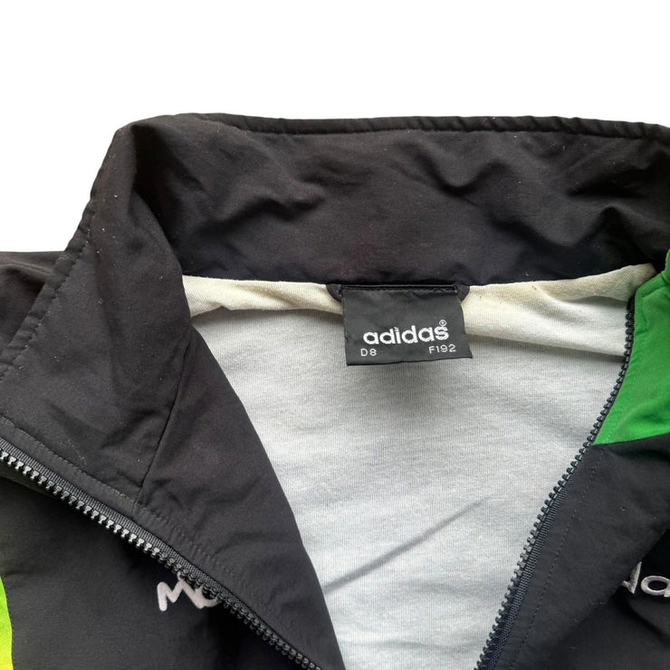 VTG 90s Adidas D8 German Football Green Track Jacket Size Men&