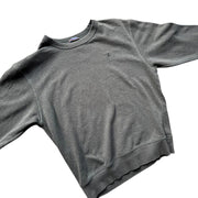 Men's Stone Grey Champion Crewneck Sweatshirt Size Medium