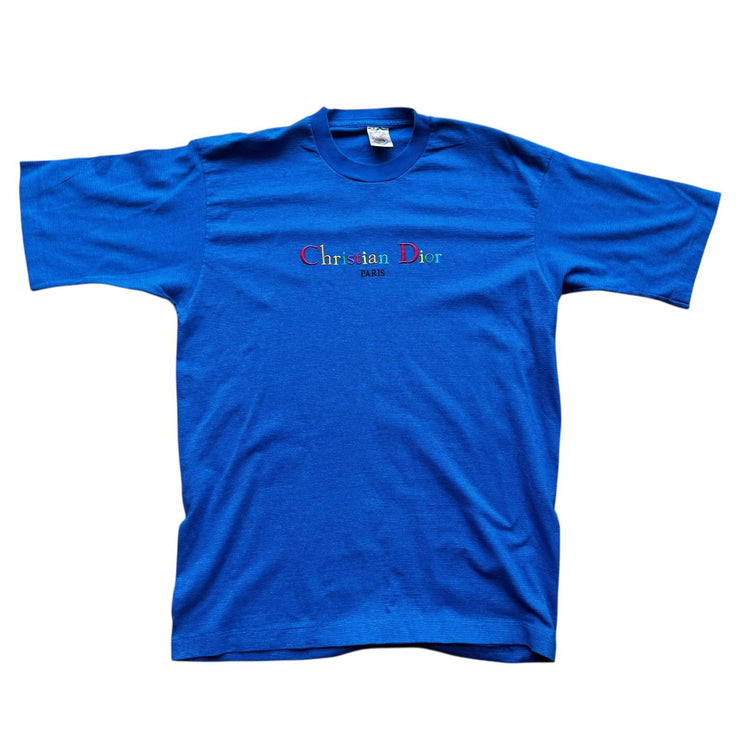 VTG Screen Stars Christian Dior Bootleg Single Stitch T-Shirt Size XL
