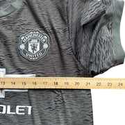 Adidas Manchester United 2020-21 Black & Grey Away Football Shirt Size Large
