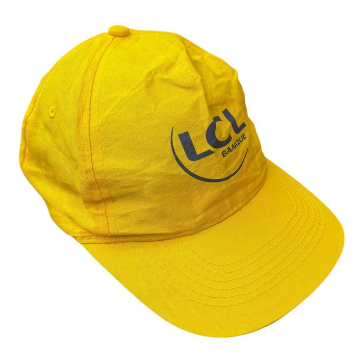 Cycling Cap From The Tour De France Of The Yellow Jersey LCL Yellow One Size