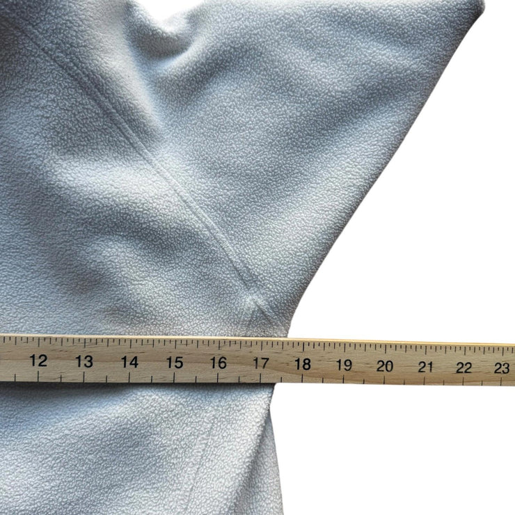 The North Face White Full Zip Fleece Jacket Size Women&