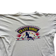 VTG Crazy Horse Australian Club Single Stitch Graphic T-Shirt Size Small