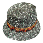 80s Vintage Italian Tyrolean Dolomiti Size 56 Made in Italy Woven Hat