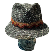 80s Vintage Italian Tyrolean Dolomiti Size 56 Made in Italy Woven Hat