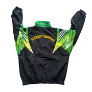 VTG 90s Adidas D8 German Football Green Track Jacket Size Men's XL