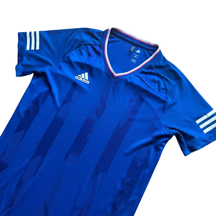 Adidas Climalite Blue Template Blank Football Shirt Size Men&