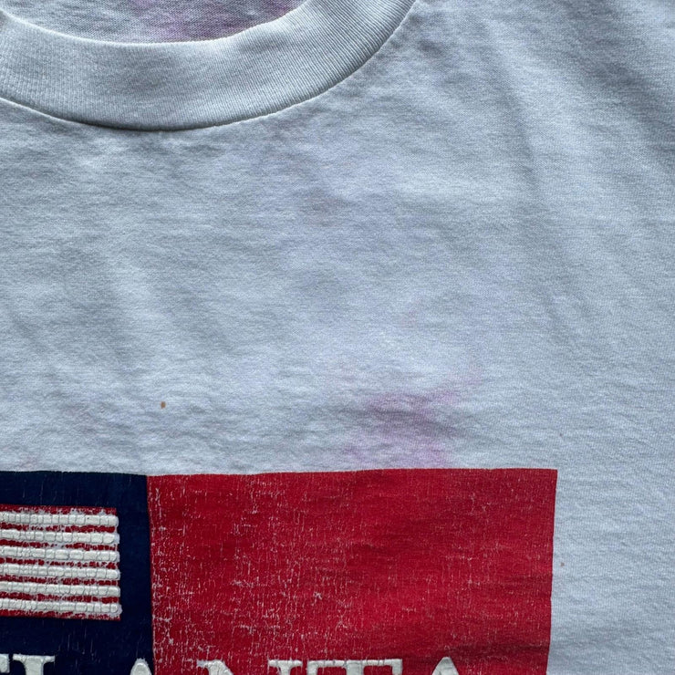 VTG Atlanta White Single Stitch Graphic T-Shirt Size XL