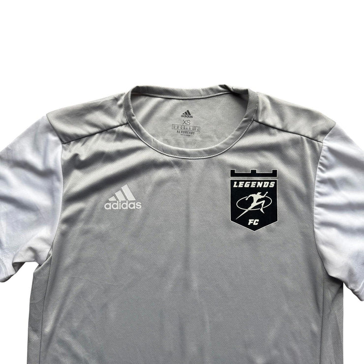 Adidas Aeroready Grey Legends FC Football Shirt Size Men&