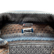 Cute Aztec Damart Patterned Fleece Full Zip Jacket Size UK 10
