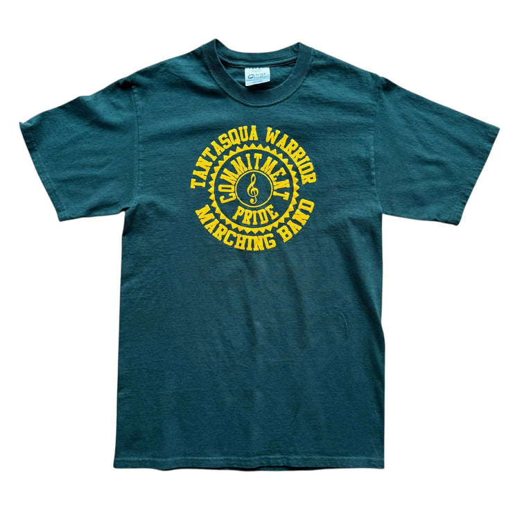 Tantasqua Warrior Marching Band Green Graphic T-Shirt Size Small