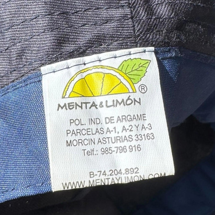VTG Menta & Limon Black Hawaiian Bucket Hat Floral One Size Fits Most
