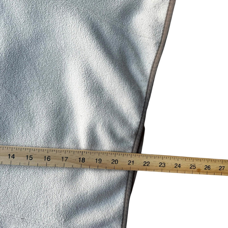 The North Face White Full Zip Fleece Jacket Size Women&