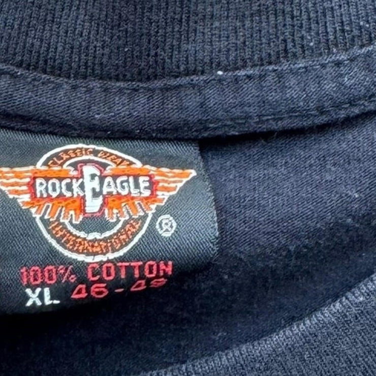 VTG Rock Eagle Tribal Native Skull Men&