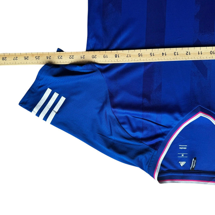 Adidas Climalite Blue Template Blank Football Shirt Size Men&