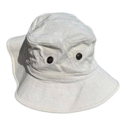 VTG Simon Charles Utility Cream Fishing Summer Bucket Hat One Size Fits Most