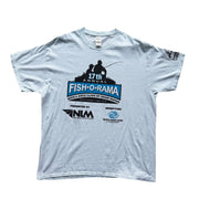 17th Annual Fish-O-Rama White Men's Graphic T-Shirt Size 2XL