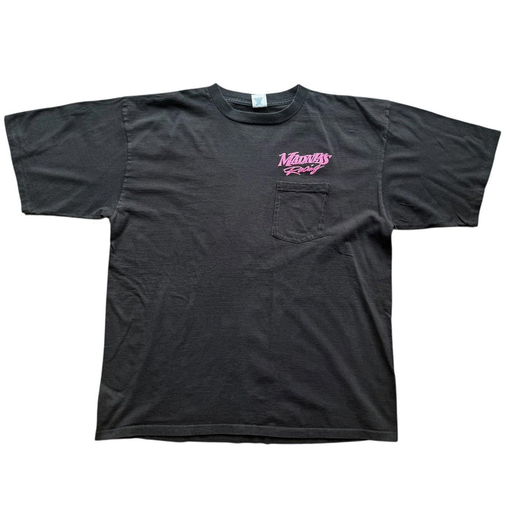 Vintage Madness Racing Top Fuel Hydro Boat Single Stitch Black T-Shirt Size 2XL
