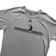 Minnesota United FC Adidas Grey Athletic T-Shirt Size Men's Medium