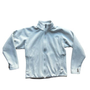 The North Face White Full Zip Fleece Jacket Size Women's XS