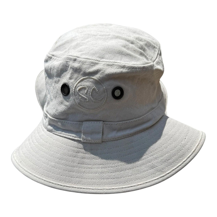 VTG Simon Charles Utility Cream Fishing Summer Bucket Hat One Size Fits Most