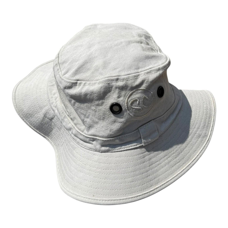VTG Simon Charles Utility Cream Fishing Summer Bucket Hat One Size Fits Most